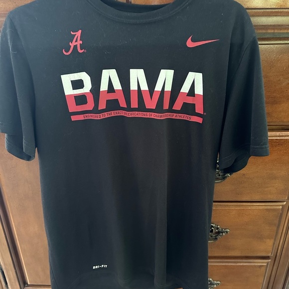 Nike BAMA Black and Red T-Shirt - Picture 6 of 6